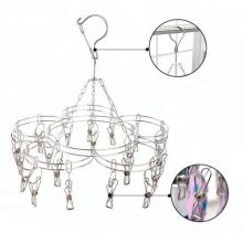 Stainless Steel Sock Save Hanger Hanging Rack